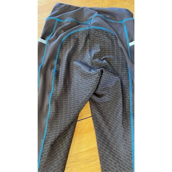 DOVER SADDLERY SILICONE FULL SEAT TIGHTS PANTS LEGGINGS GRAY WOMENS SZ S - Picture 9 of 9